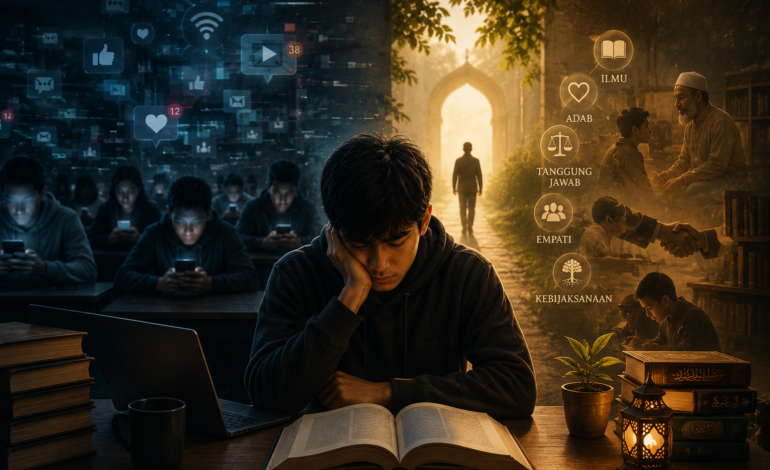 Mengapa Pendidikan Gagal Membentuk Manusia? Refleksi Filosofis tentang Ta’dib, Budaya Digital, dan Krisis Karakter
